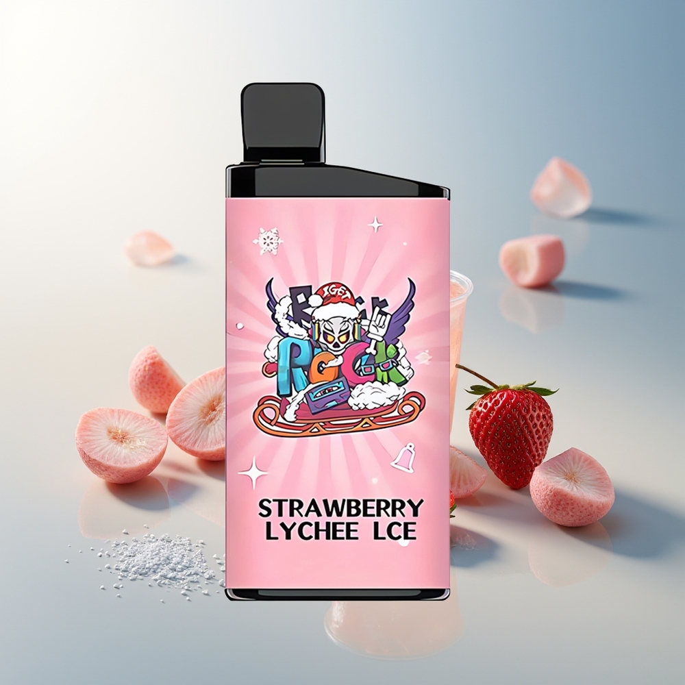 IGET Bar 3500 Puff 1.2 Ohm Mesh Coil 1400 mAh Çilek Liçi Buz