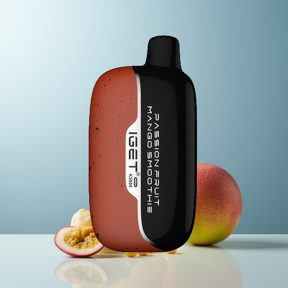 IGET Moon K5000 5000 Puff PC Mesh 1.35 Ohm Tutku Meyvesi Mango Smoothie