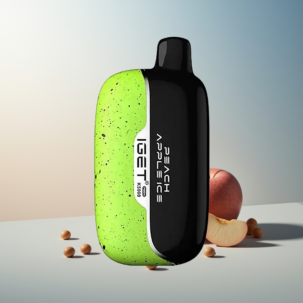 IGET Moon K5000 5000 Puff PC Mesh 1.35 Ohm Şeftali Elma