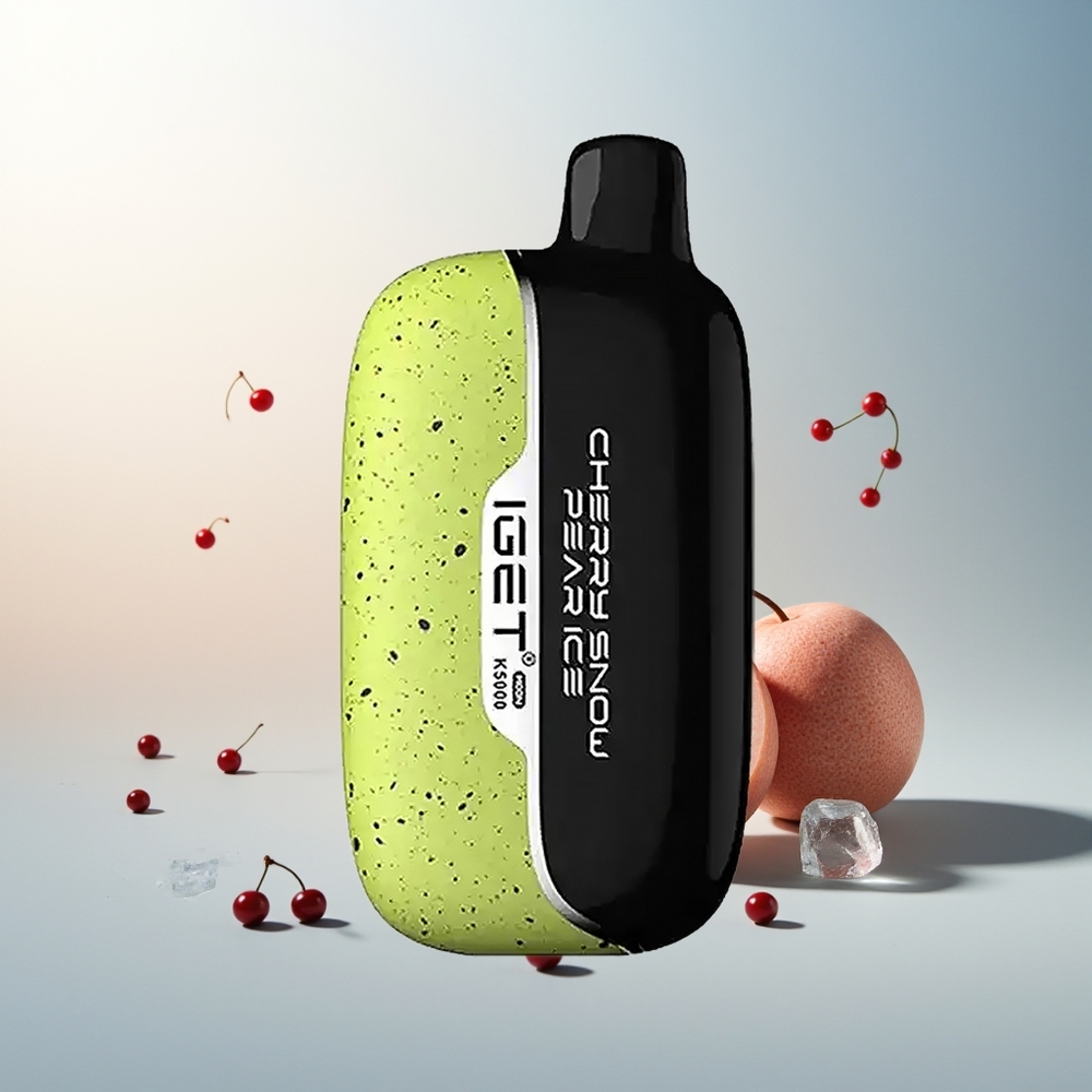 IGET Moon K5000 5000 Puff PC Mesh Coil Vişne Kar Armut Buz