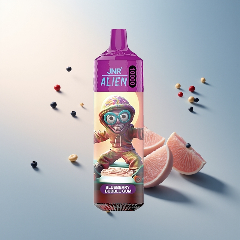 JNR Alien 10000 Puff RGB LED Tip Çilekli Sakız