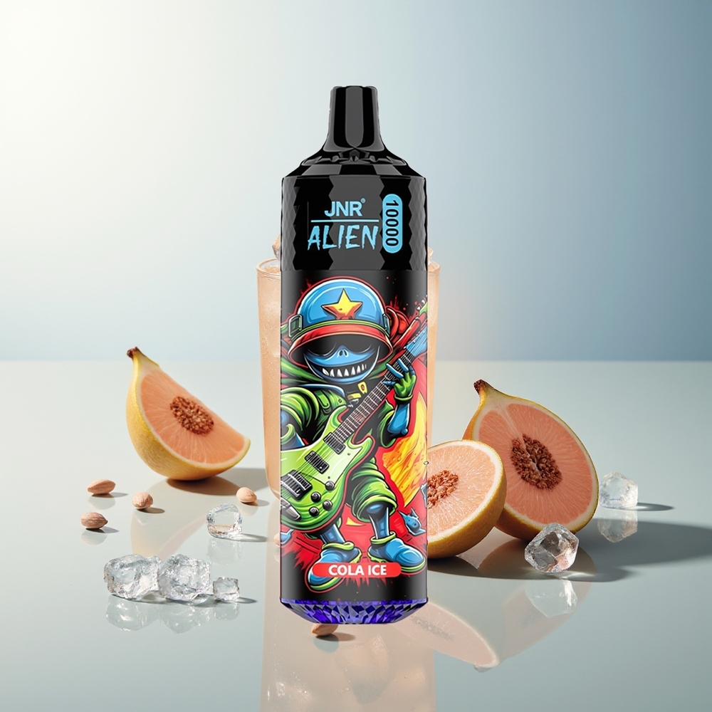 JNR Alien 10000 Puff RGB Tip Spor Kola Buz