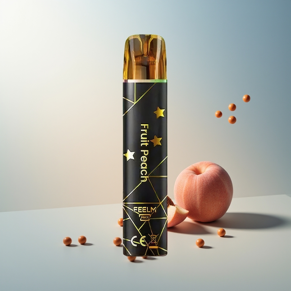 JNR Black&Golden 800 Puf Şarjsız 550mAh 2ml TPD Meyve Şeftali