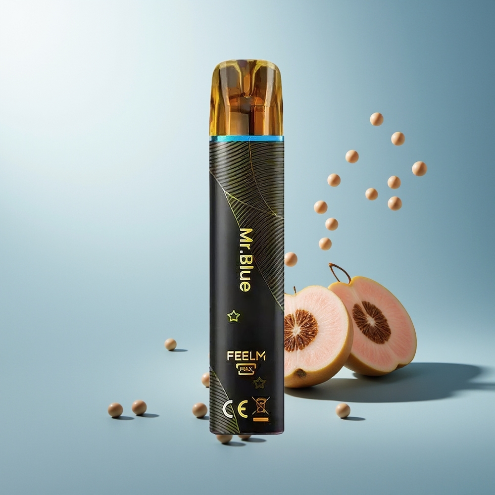 JNR Black&Golden 800 Puff 2ml 550mAh TPD Bay Mavi