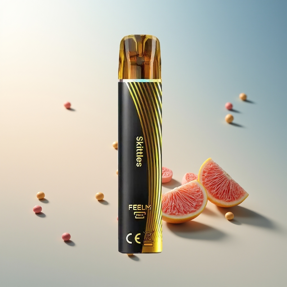 JNR Black&Golden 800 Puff 550mAh 2ml 2% Nikotin Skittles