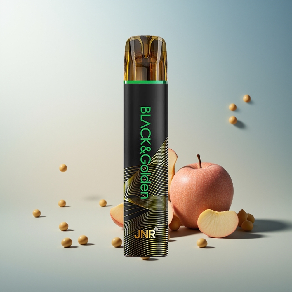 JNR Black&Golden 800 Puff 550mAh 2ml TPD 2% Nikotin Elma Ekşi