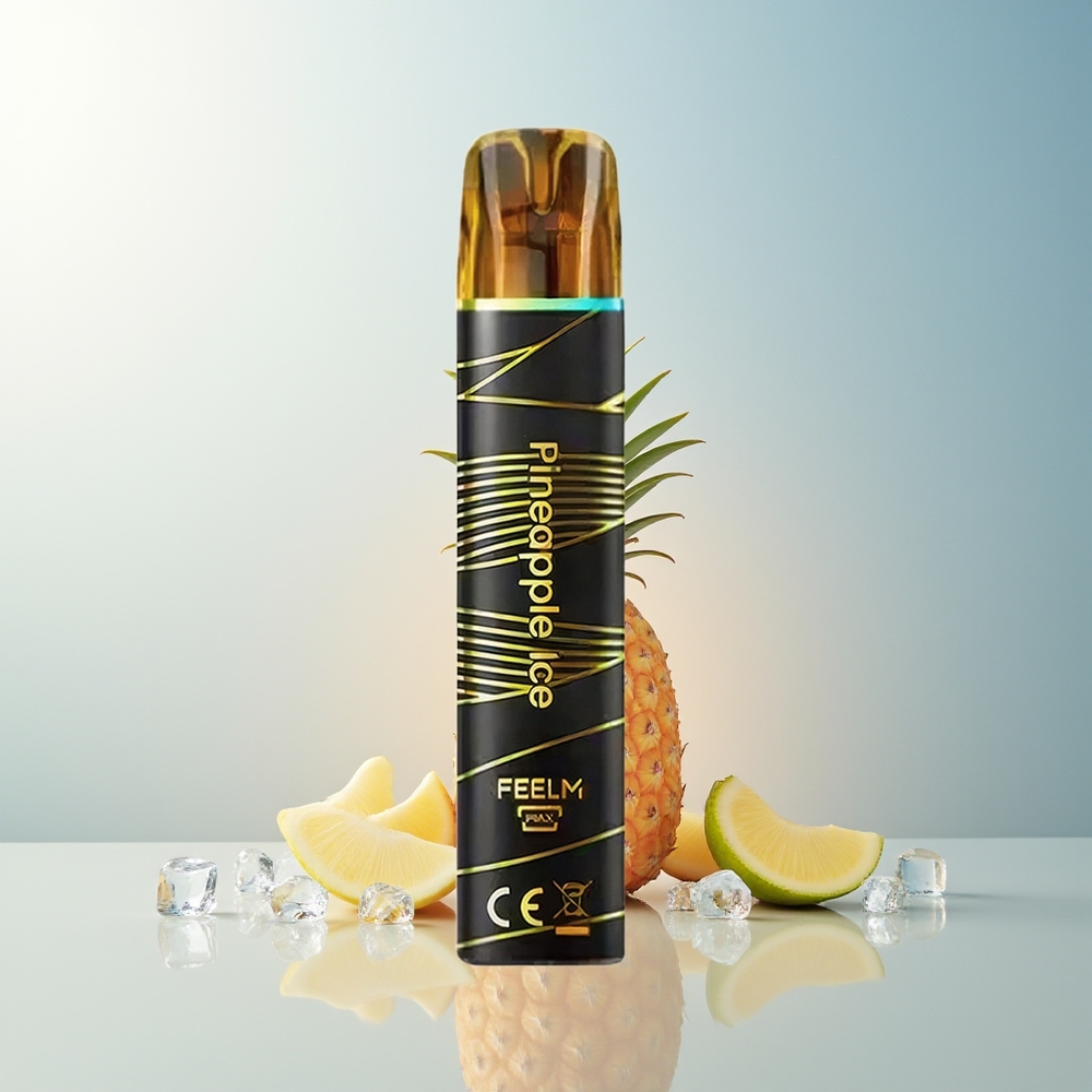 JNR Black&Golden 800 Puff 550mAh 2ml TPD Nikotin 2% Şarjsız Ananas Buz