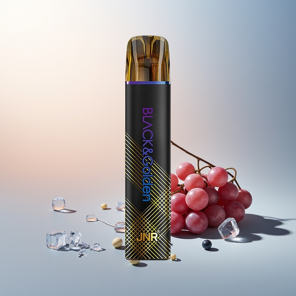 JNR Black&Golden 800 Puff 550mAh 2ml TPD Nikotin 2% Üzüm Buz