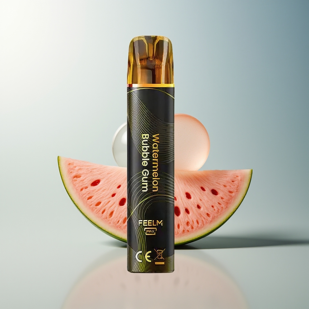 JNR Black&Golden 800 Puff Şarjsız 550mAh 2ml TPD Onaylı %2 Nikotin Kavunlu Sakız Aromalı