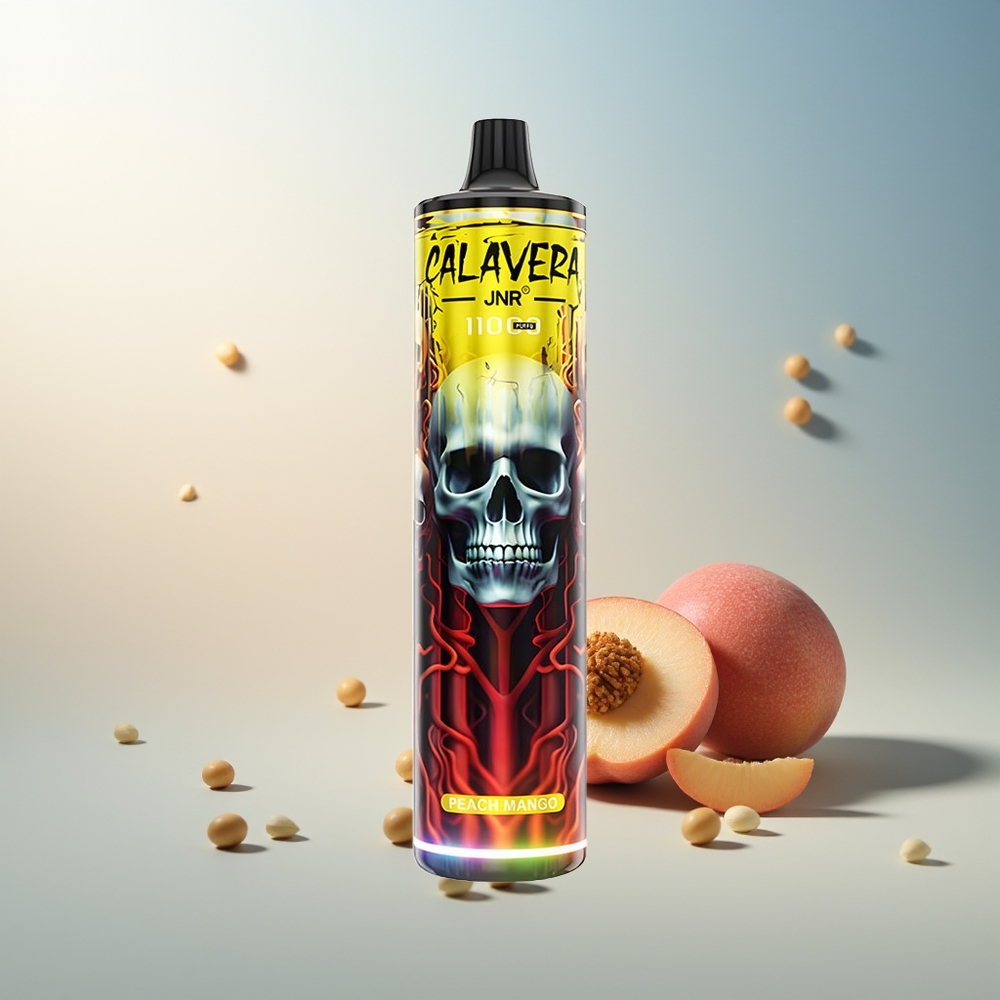 JNR Calavera 11000 Puff Type-C 850mAh 21ml 1.0ohm Mesh Şeftali Mango