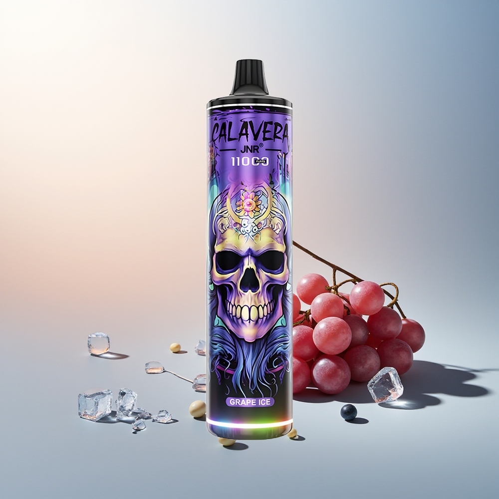 JNR Calavera 11000 Puff Type-C 850mAh 21ml 1.0ohm Mesh Üzüm Buz