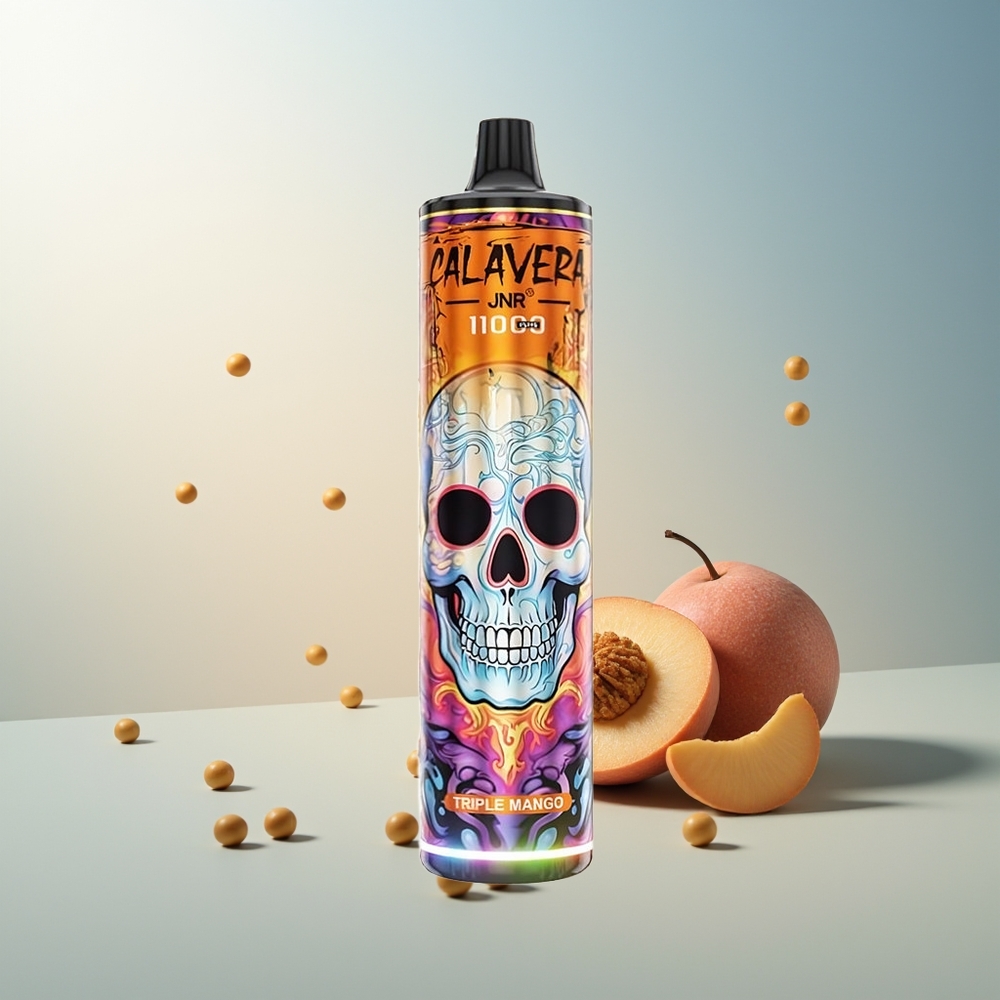JNR Calavera 11000 Puff Type-C 850mAh 21ml 1.0ohm Üçlü Mango