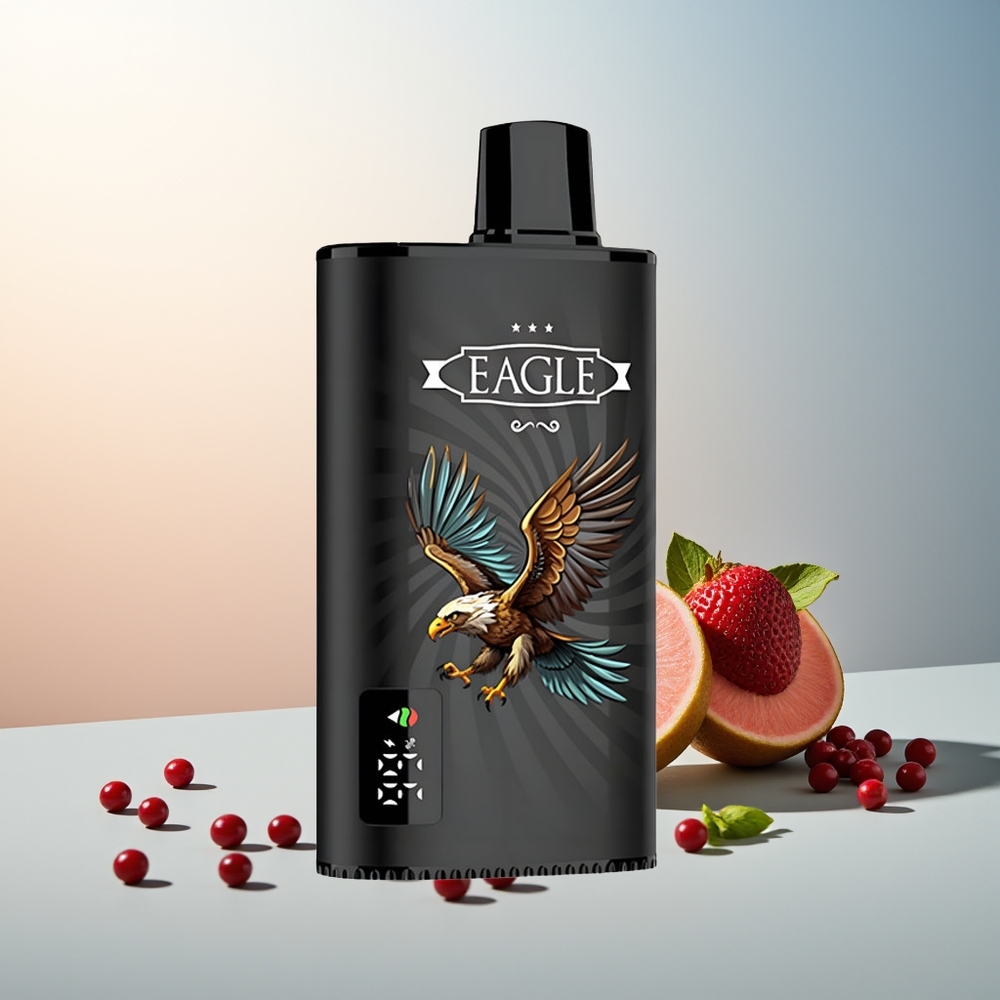 JNR EAGLE Smart 23000 Puff Dijital Ekran 1.0ohm Mesh Coil Ayarlanabilir Hava Akışı Karışık Meyveler