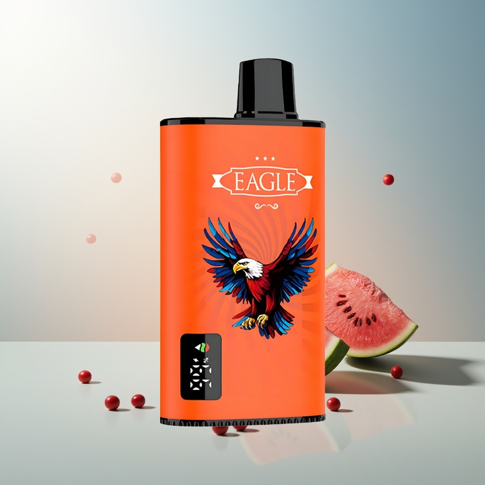 JNR EAGLE Smart 23000 Puffs Dijital Ekran 1.0ohm Mesh Coil Ayarlanabilir Hava Akışı Karpuz Sakız
