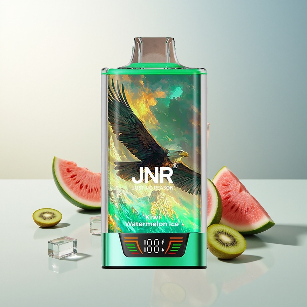 JNR Falcon Pro 28000 Akıllı Ekran Dual Mesh 30ml Kivi Karpuz Buz