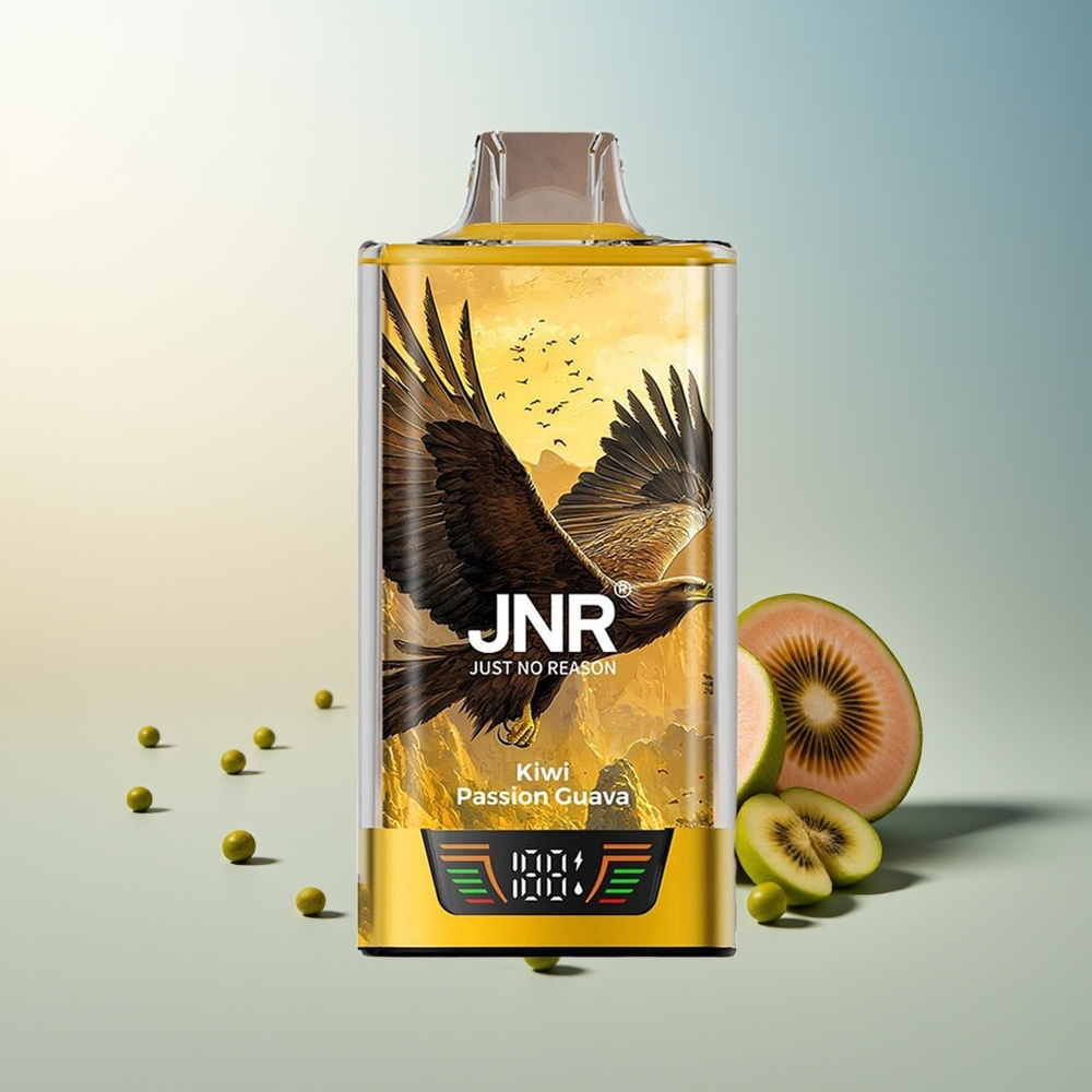 JNR Falcon Pro 28000 Puf 30ml Akıllı Ekran Dual Mesh Kiwi Tutku Guava