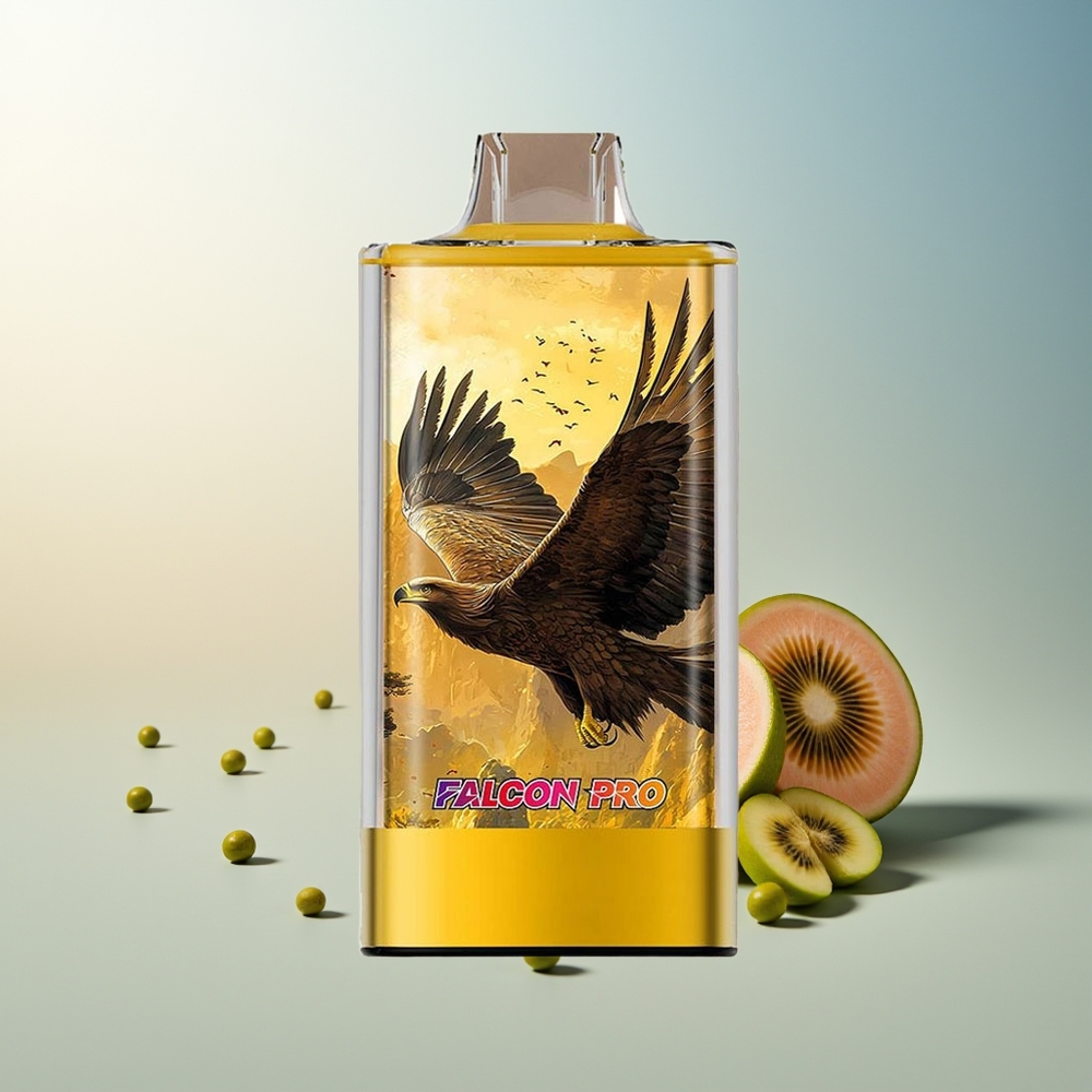 JNR Falcon Pro 28000 Puf 30ml Akıllı Ekran Dual Mesh Kiwi Tutku Guava