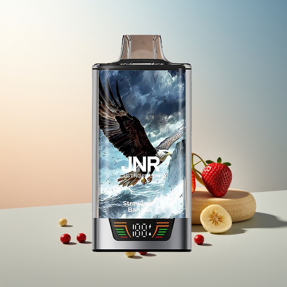 JNR Falcon Pro 28000 Çift Mesh 30ml Çilek Muz