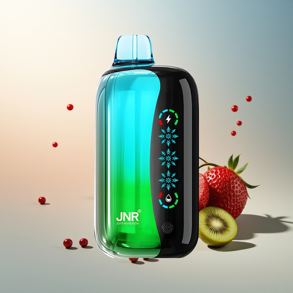 JNR Flex Ice 21000 Puff Ayarlanabilir Buz Dokunmatik Ekran Çilek Kivi