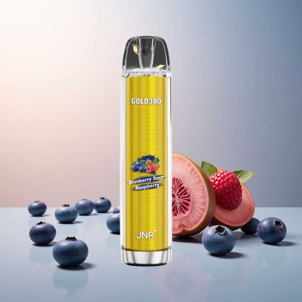 JNR Glod380 6000 Puf 1500mAh 1.0ohm Mesh 13ml Yaban Mersini Ekşi Ahududu