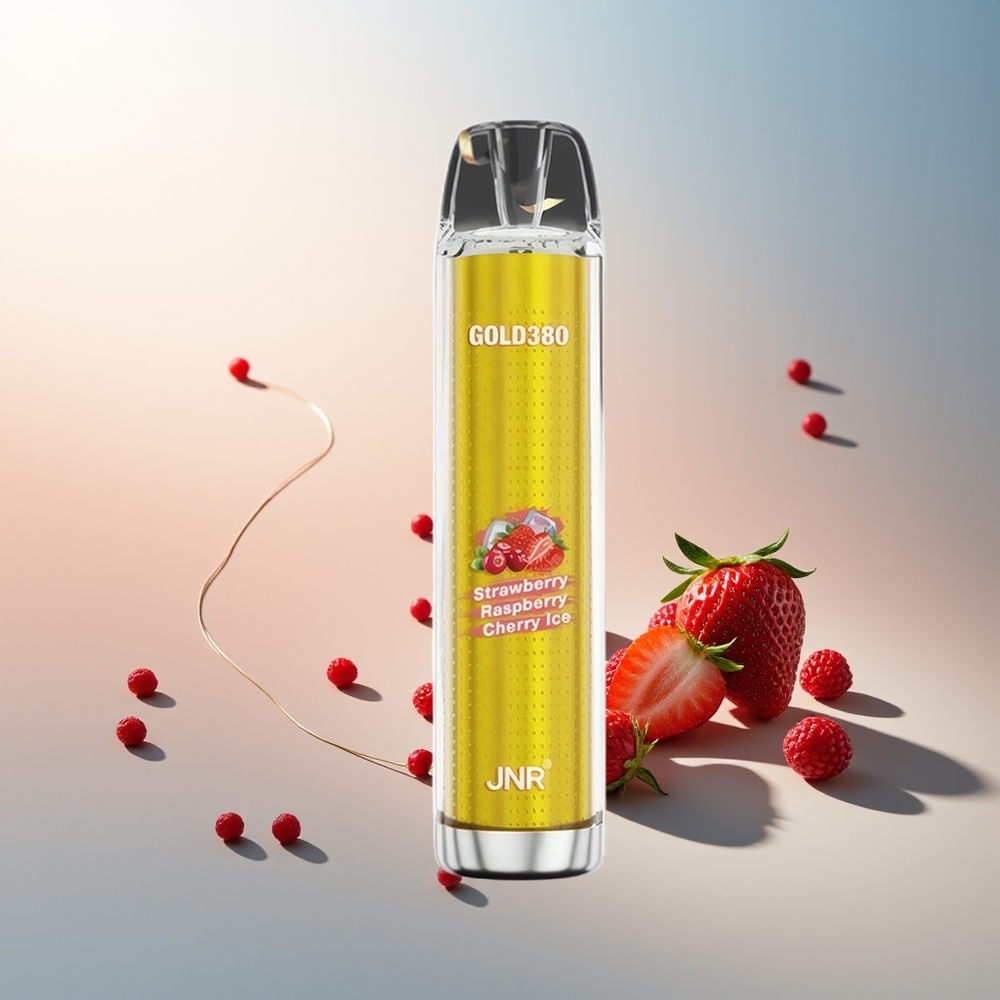 JNR Glod380 6000 Puff 1500mAh 1.0ohm 13ml Çilek Ahududu