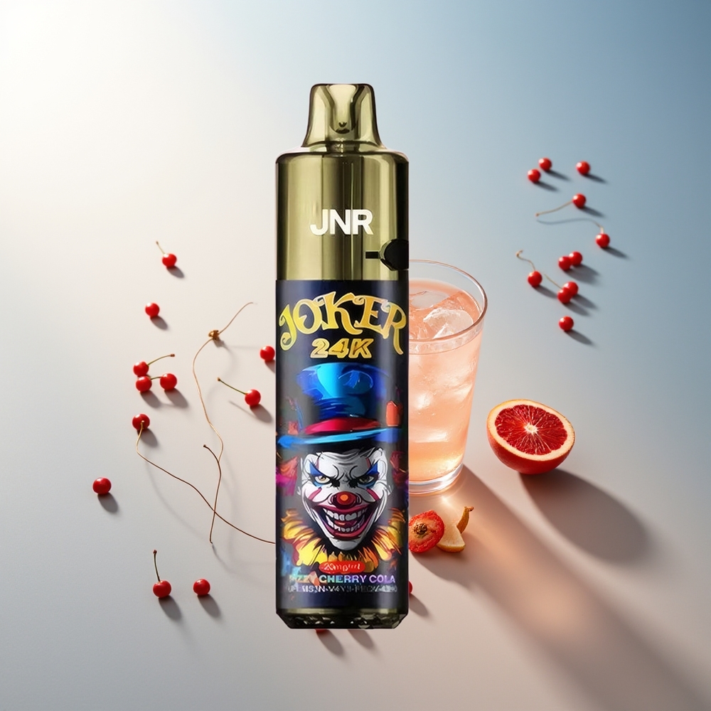 JNR Joker 24000 Puff 2+10ml Yeniden Doldurulabilir Şişe Fizzy Kiraz Kola