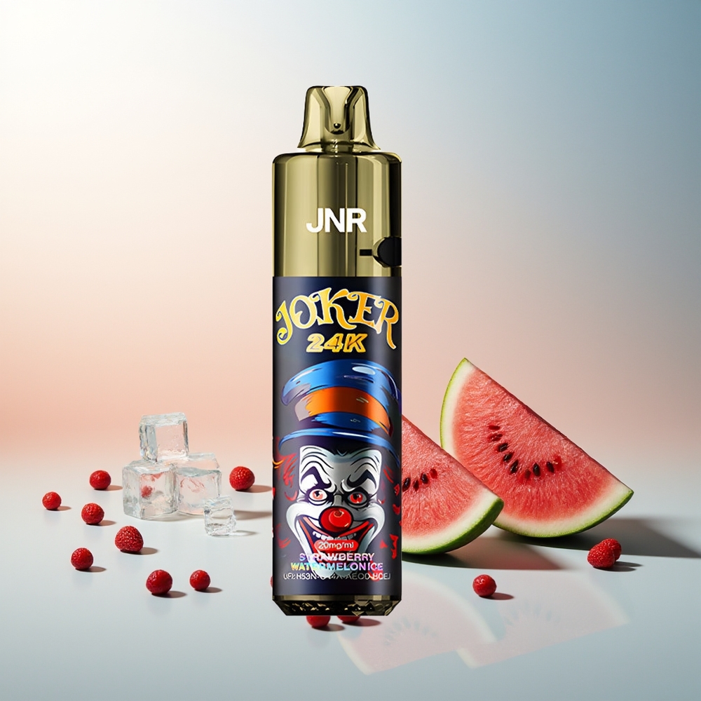 JNR Joker 24000 Puff 2+10ml Yeniden Doldurulabilir Çilek Karpuz Buz