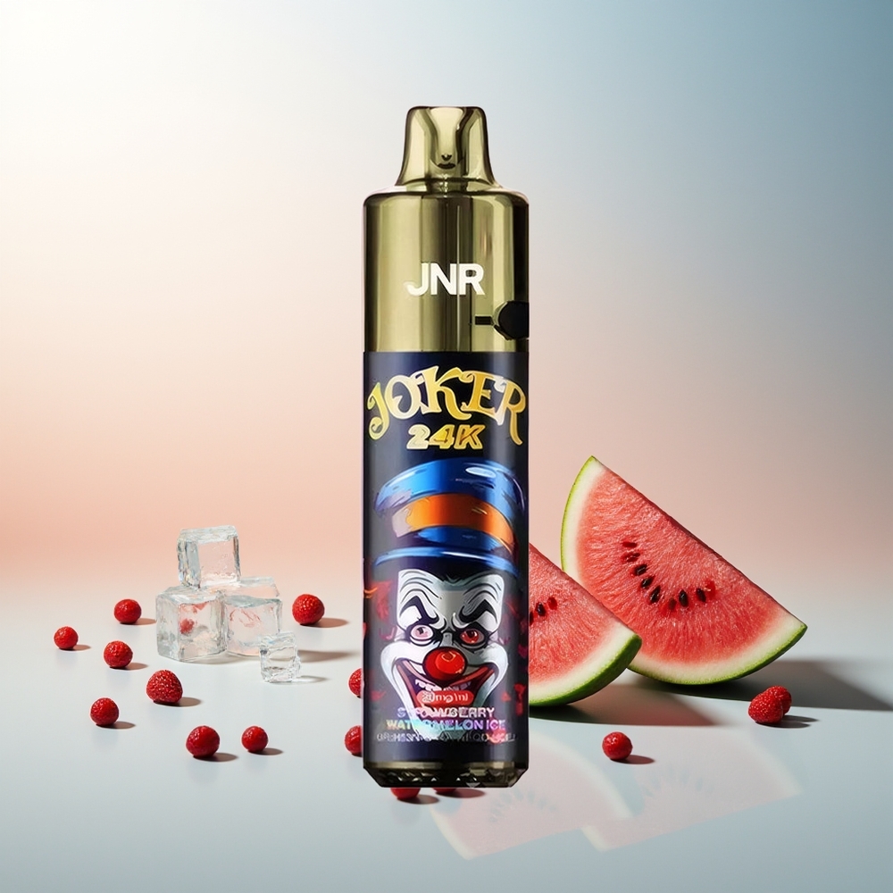 JNR Joker 24000 Puff 2+10ml Yeniden Doldurulabilir Çilek Karpuz Buz