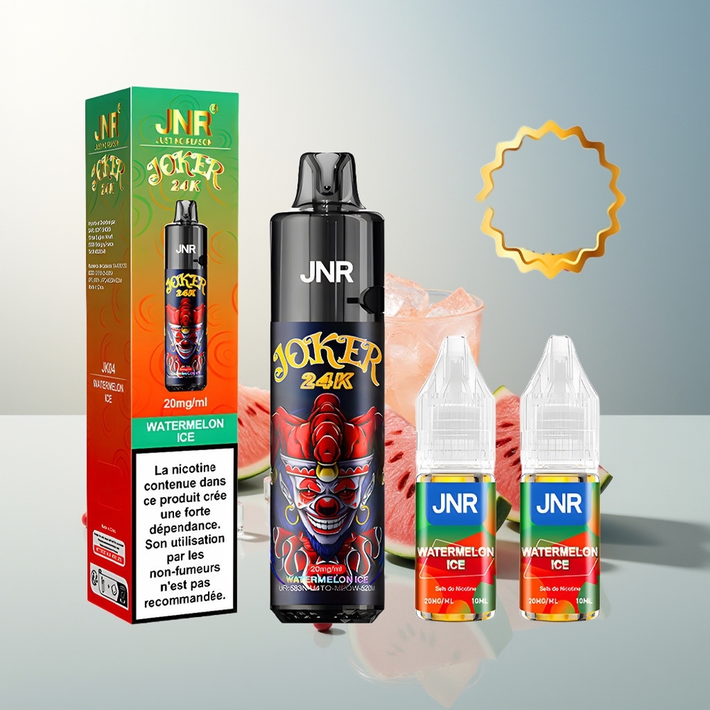 JNR Joker 24K 24000 Puff Yeniden Doldurulabilir Karpuz Buz