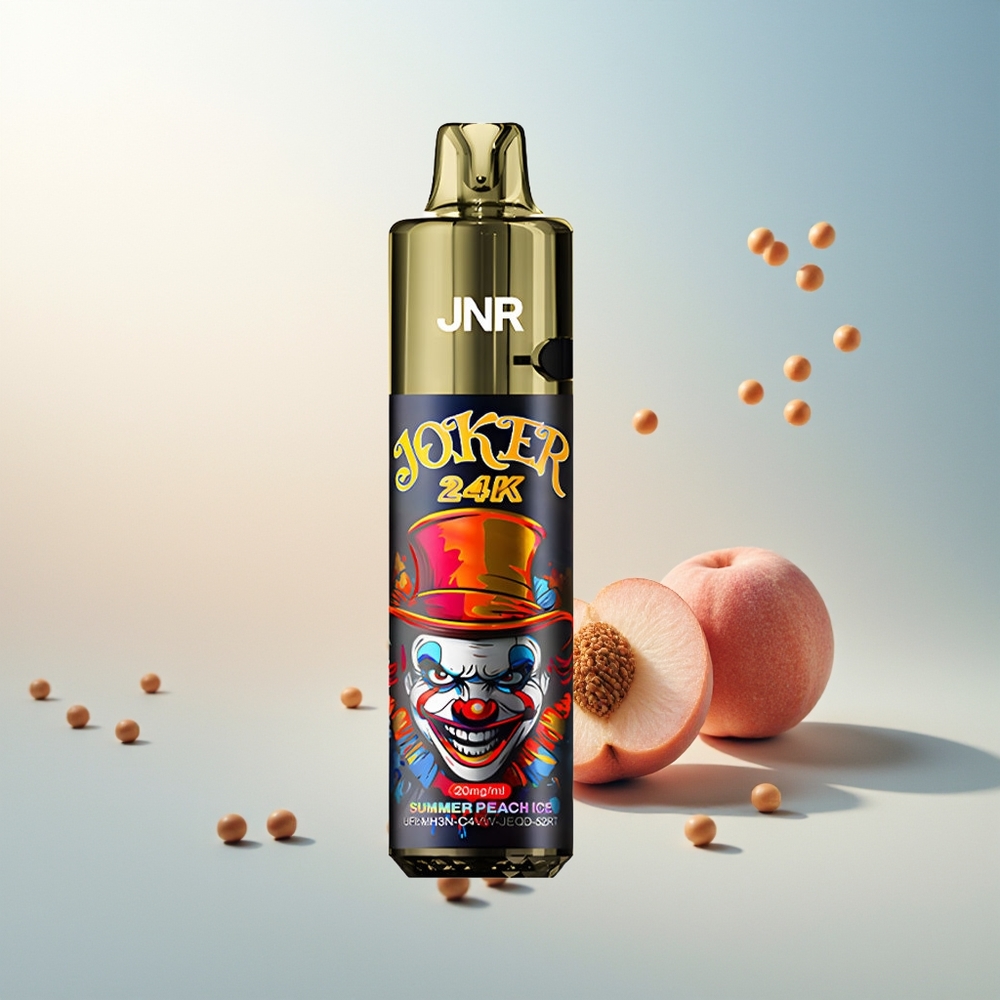 JNR Joker 24K 24000 Puff Yeniden Doldurulabilir Portakal Işığı Yaz Şeftalisi Buz