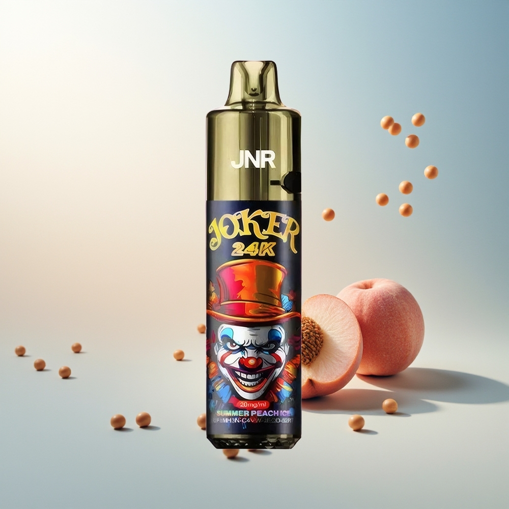 JNR Joker 24K 24000 Puff Yeniden Doldurulabilir Portakal Işığı Yaz Şeftalisi Buz