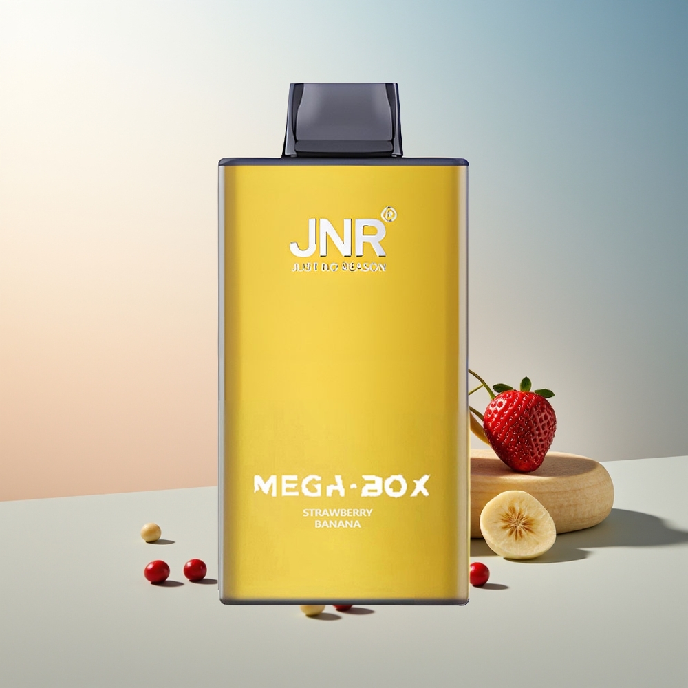 JNR Mega Box 25000 Püf Çift Mesh Çilek Muz