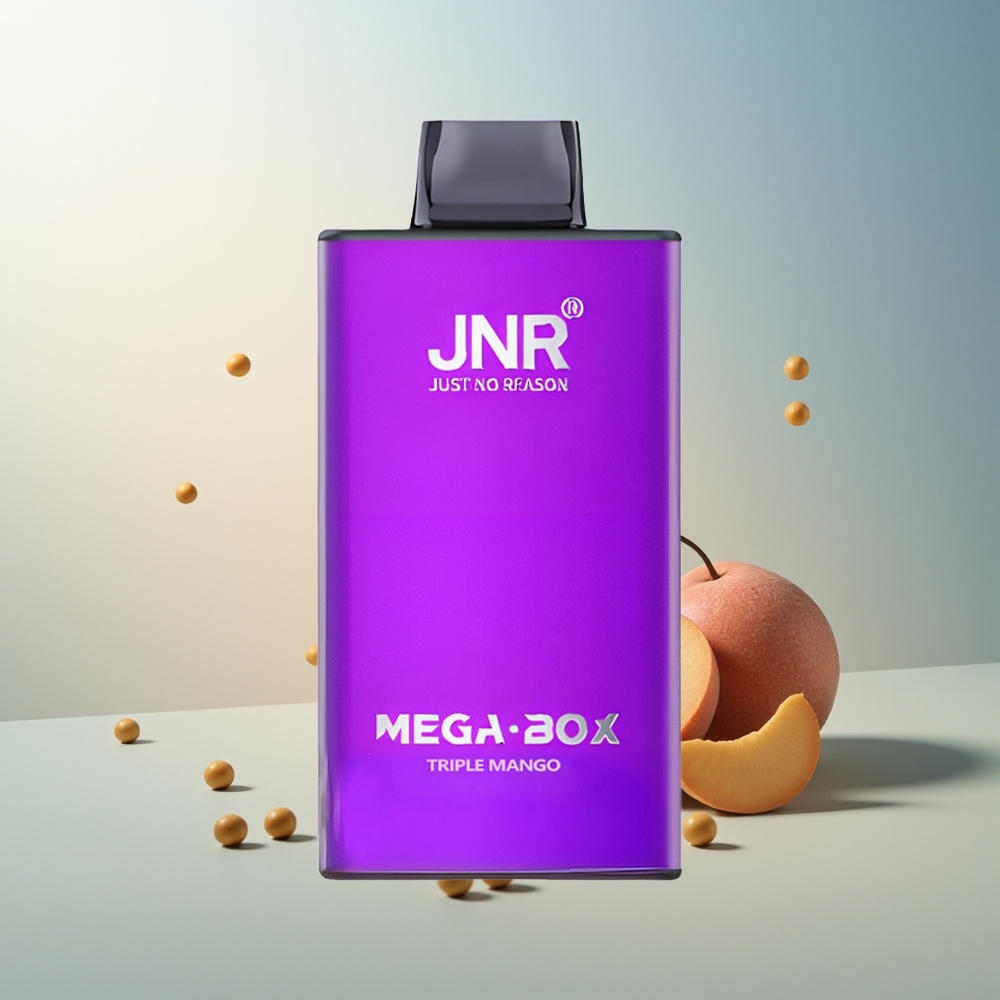 JNR Mega Box 25000 Puff 30ml Çift Mesh Üçlü Mango