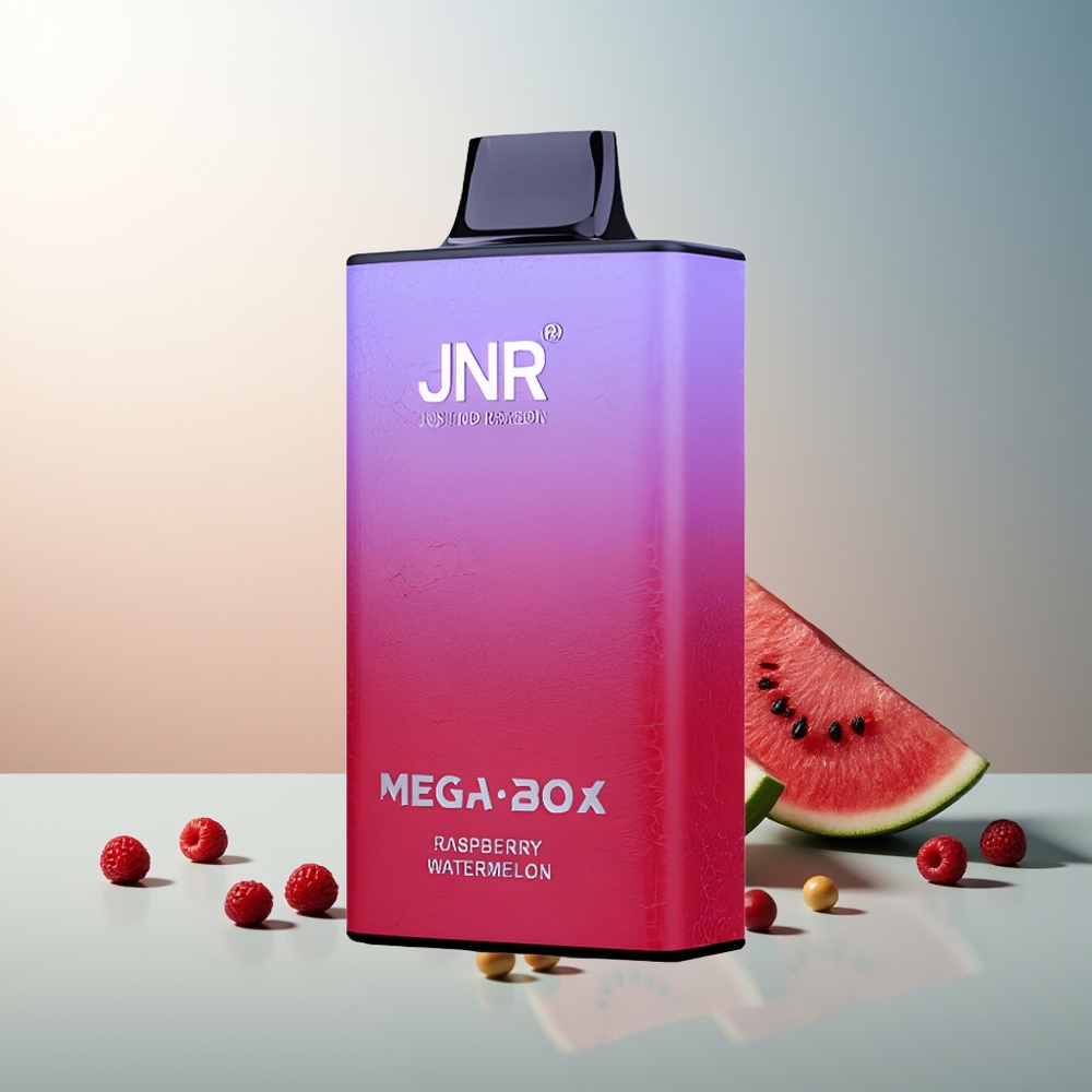 JNR Mega Box 25000 Puff Çift Mesh Çekirdek Hızlı Şarj Ahududu Karpuz