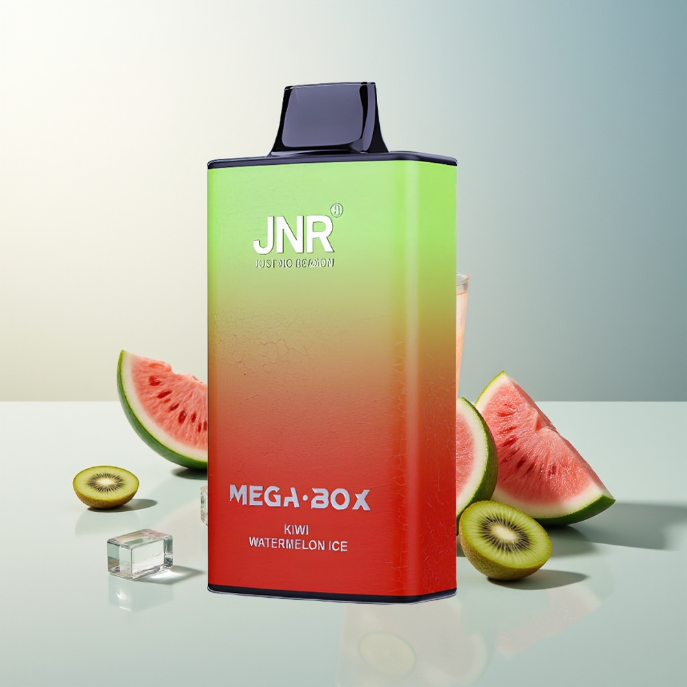 JNR Mega Box 25000 Puff Çift Mesh Çekirdek Hızlı Şarj Kivi Karpuz Buz