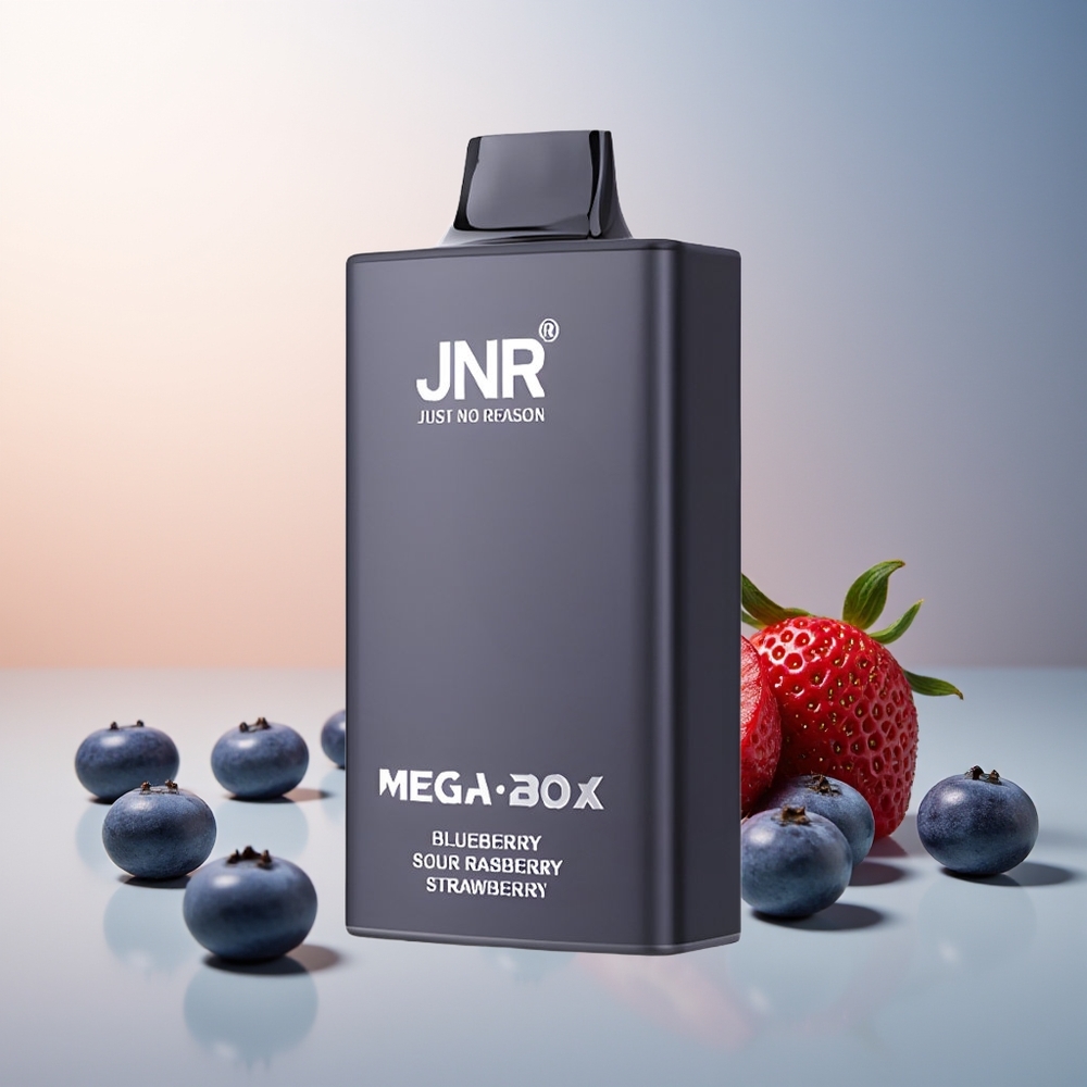 JNR Mega Box 25000 Puff Çift Mesh Çekirdek Hızlı Şarj Yaban Mersini Ekşi Ahududu Çilek