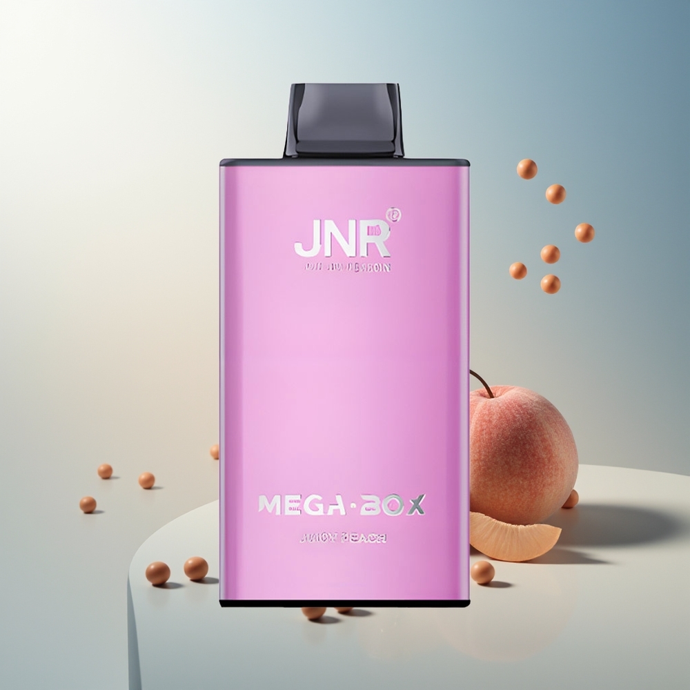 JNR Mega Box 25000 Puff Çift Mesh Çekirdek Şeftali Aromalı