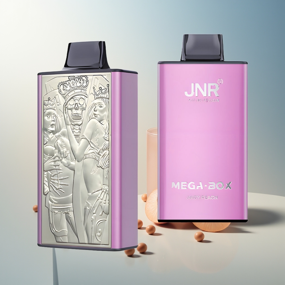 JNR Mega Box 25000 Puff Çift Mesh Çekirdek Şeftali Aromalı