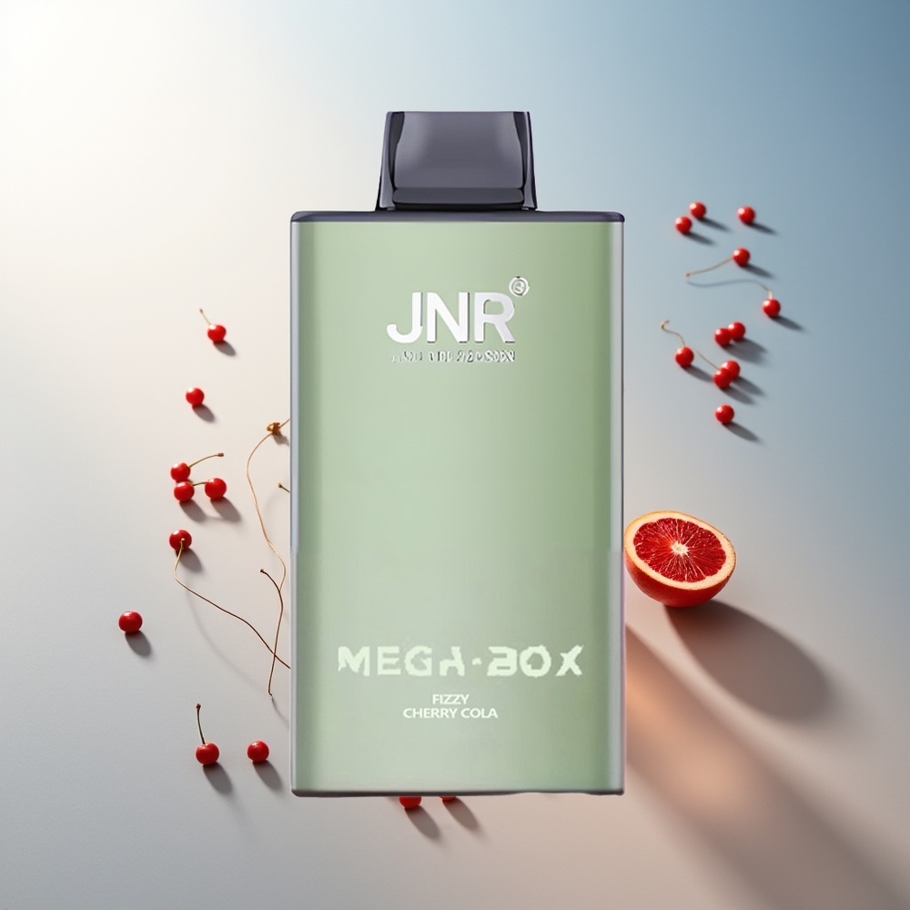 JNR Mega Box 25000 Puff Çift Örgülü Şerbetli Kiraz Kola