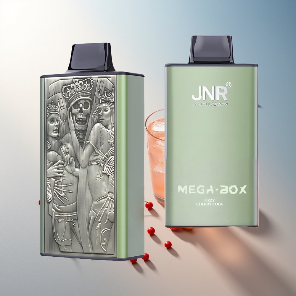 JNR Mega Box 25000 Puff Çift Örgülü Şerbetli Kiraz Kola