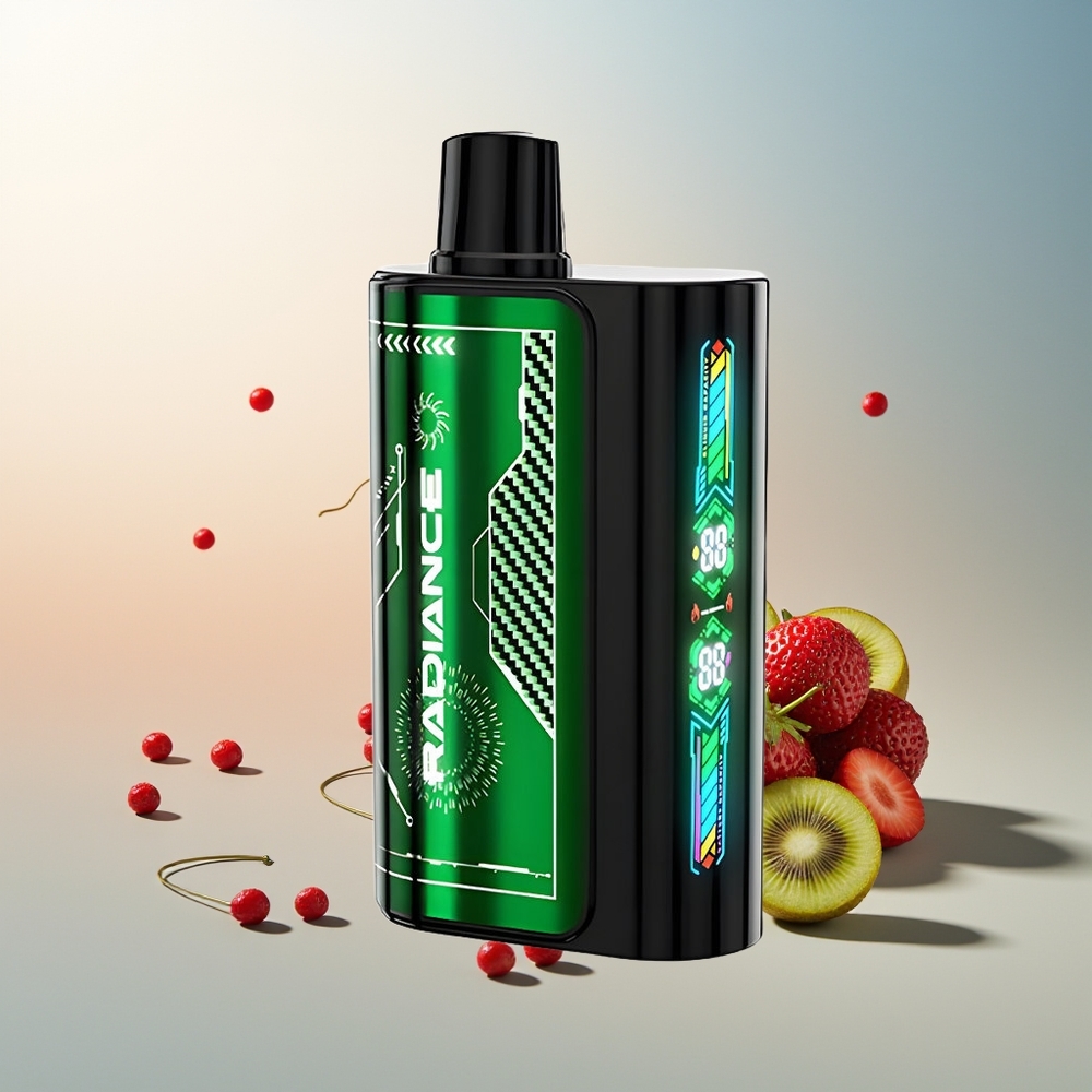 JNR Radiance 31000 Püf Çift Mesh Şarj Edilebilir Çileki Kivi