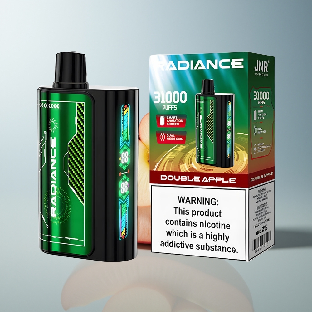 JNR Radiance 31000 Puff Akıllı Animasyon Ekran Çift Elma
