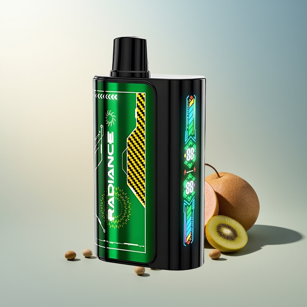 JNR Radiance 31000 Puff Akıllı Animasyon Ekran Çift Mesh Bobin Tutku Meyvesi Kivi