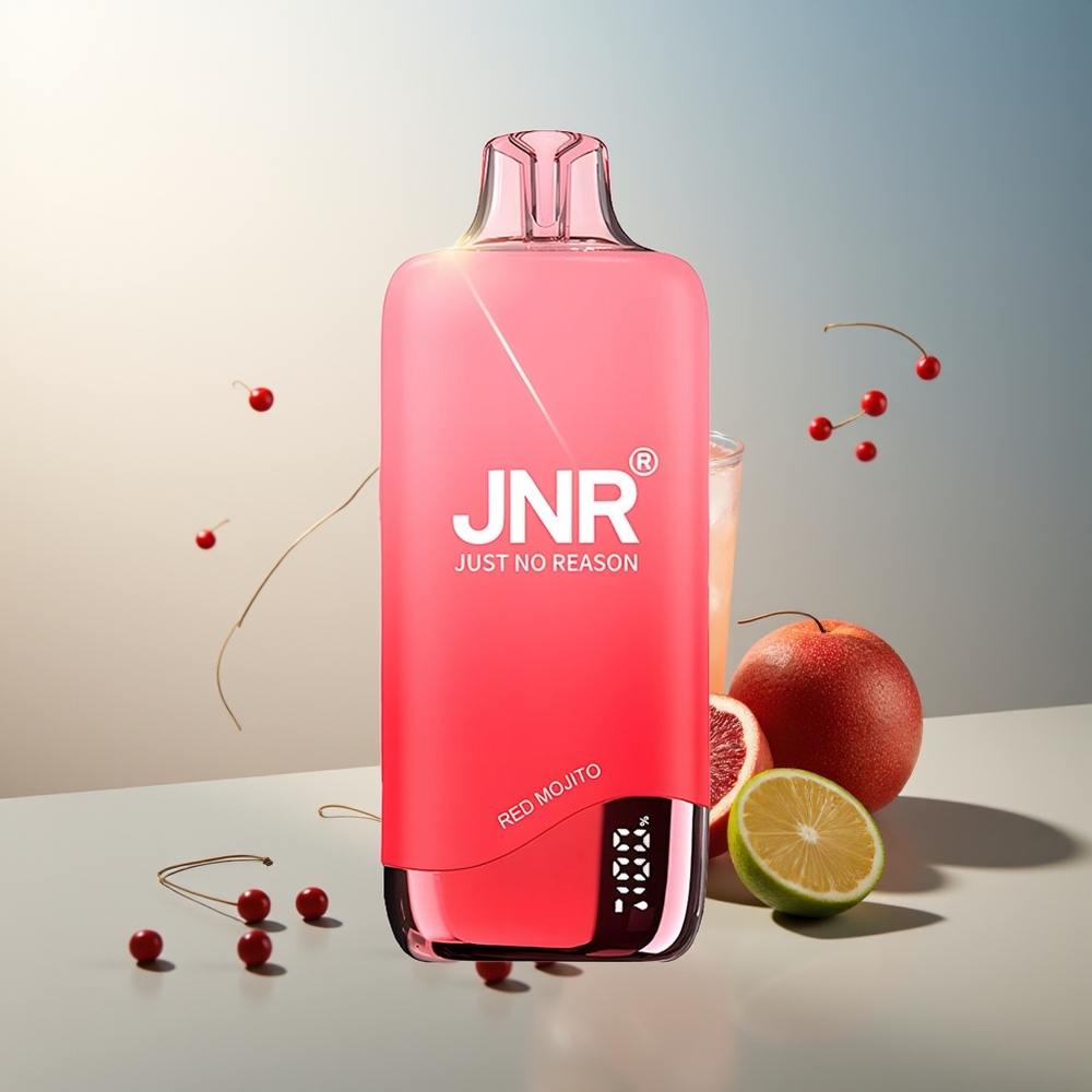 JNR Rainbow 10500 Püf 600mAh 18ml Kırmızı Mojito