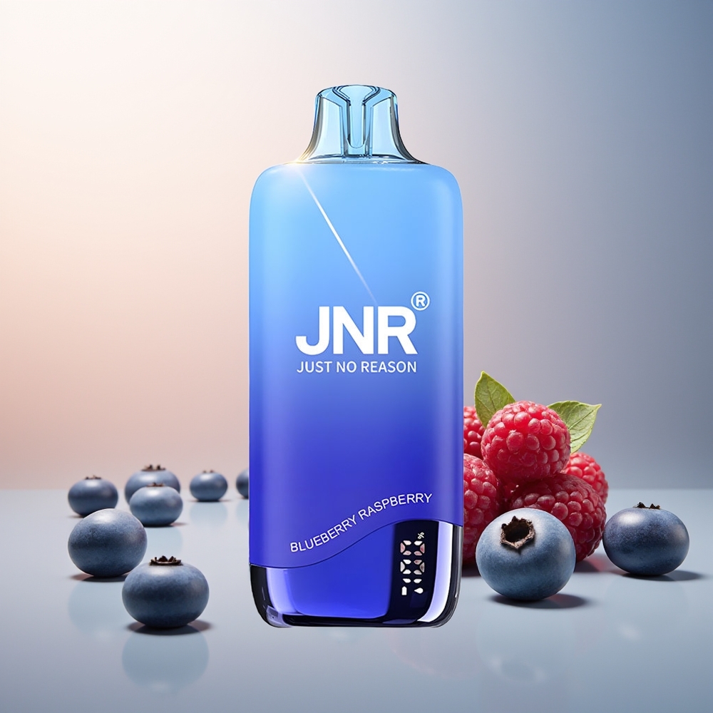 JNR Rainbow 10500 Puff 18ml 0.8ohm Mesh Şarjlı Yaban Mersini Ahududu