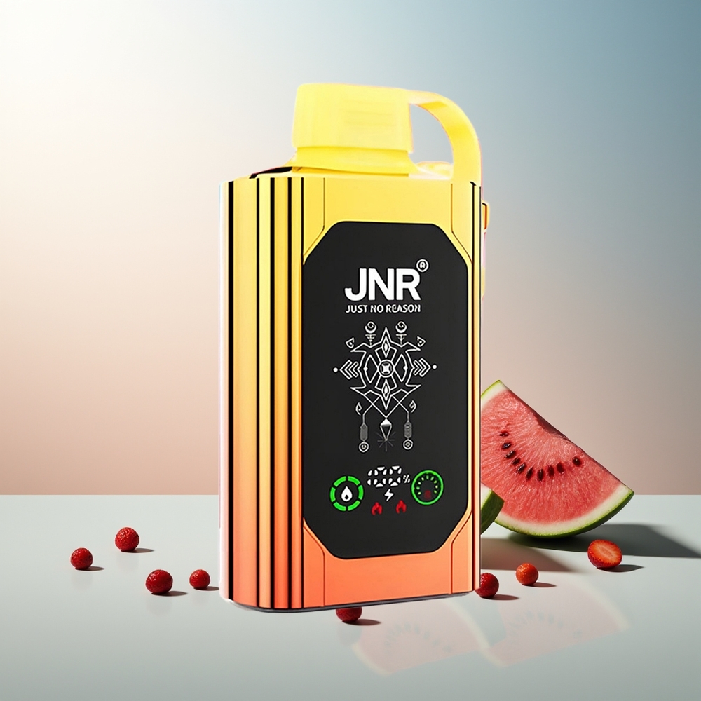 JNR Shisha Hookah Box 20500 Puff HD Ekran 1000mAh Batarya 25ml E-sıvı Çift Mesh ve Çift Çekirdek Bobin Type-C