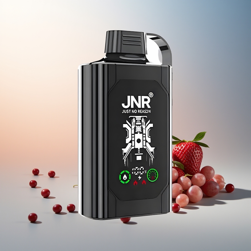 JNR Shisha Hookah Box 20500 Puff HD Ekran 1000mAh Çift Mesh Çift Çekirdek Type-C Şarj Çilek Üzüm