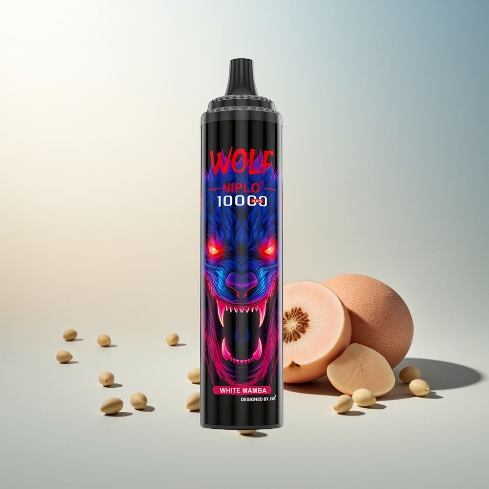 JNR Wolf Niplo 10000 Mesh 1.0 Ohm 650mAh 20ml Type-C Beyaz Mamba