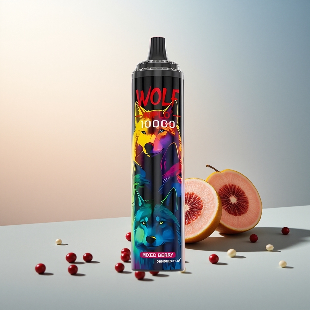 JNR Wolf Niplo 10000 Puf 1.0 Ohm Mesh 650mAh 20ml Type-C Hızlı Şarj Karışık Meyve