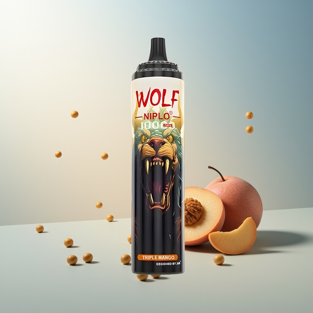 JNR Wolf Niplo 10000 Puff Mesh 1.0 Ohm 650mAh Type-C Üçlü Mango